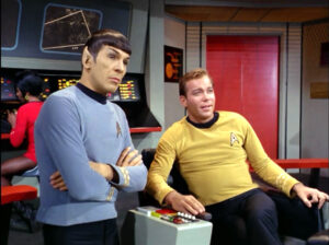 Kirk and Spock
